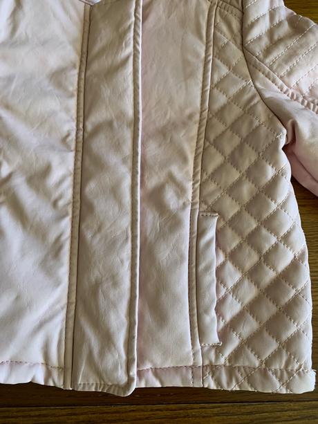 Teplejšia kožená bundička v biker štýle, f&f,104