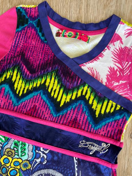 Šaty desigual ako nové 9/10 r, desigual,134