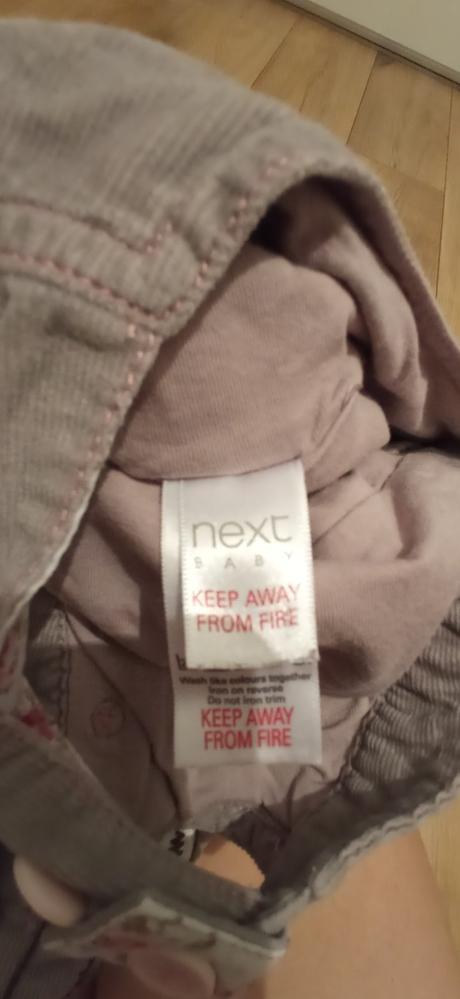 Dievčenské nohavice na traky 68 (3-6m), next,68