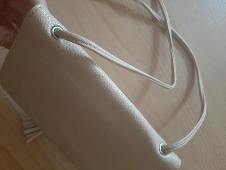 Béžová malá kabelka, mango