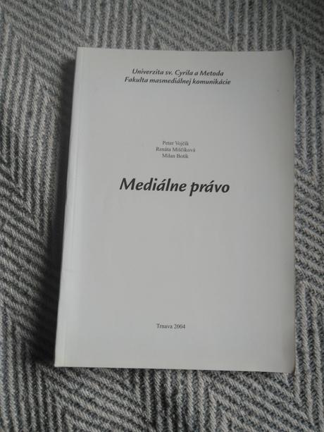 Medialne pravo,