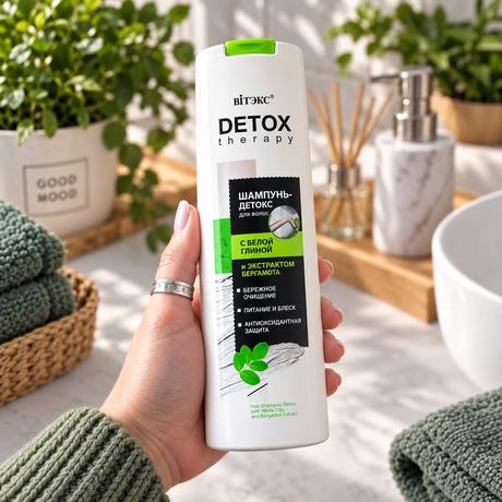 Detox šampón - suché/normálne vlasy,