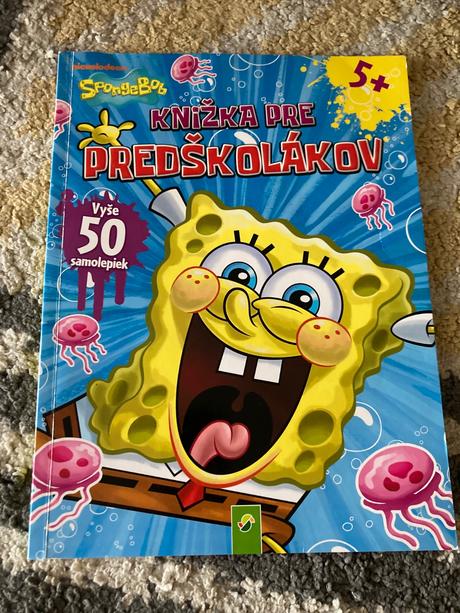 Spongebob knižka pre predškolákov,