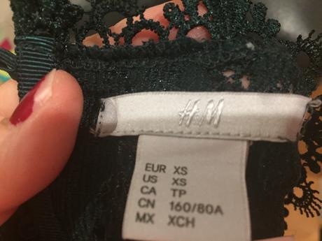 Cipkovany top, h&m,xs