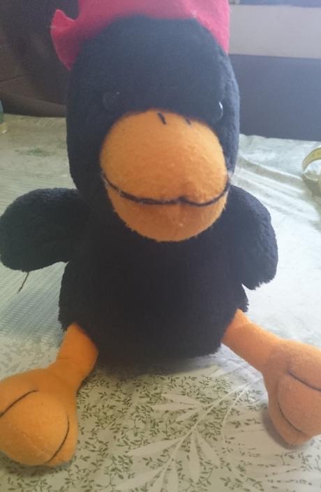 Plyšový havran, 30 cm, 