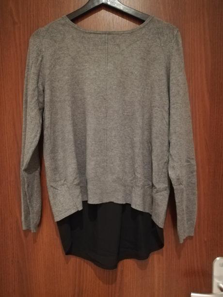 Šedý sveter vero moda, m