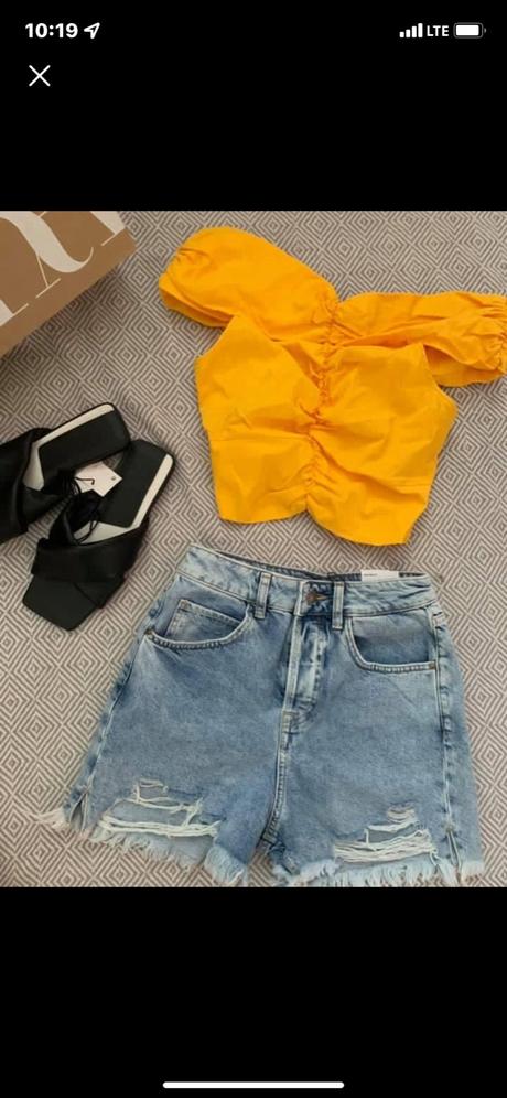 Zlty top, zara,l
