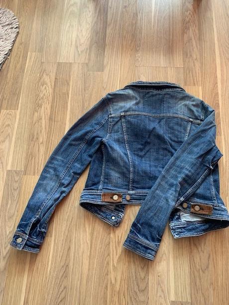 Modrá riflová bunda, xs