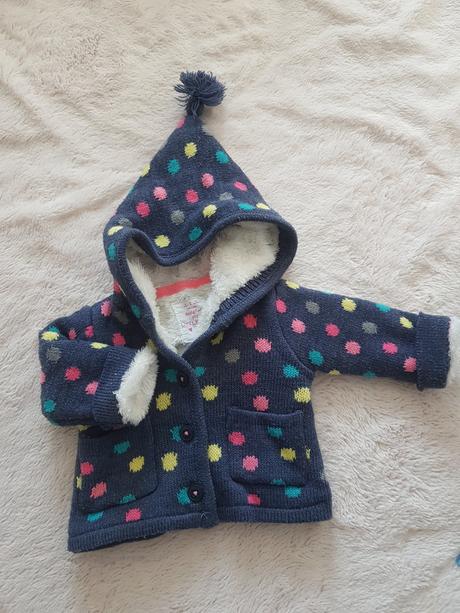 Zateplená mikina/sveter s kapucňou, f&f,56