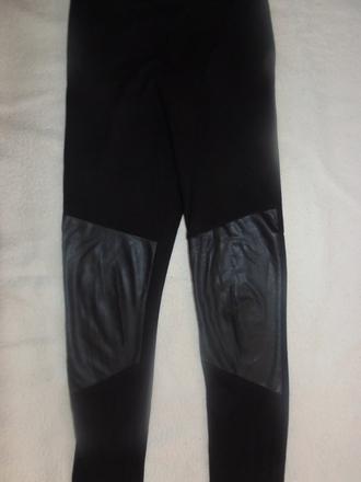 Legíny s imitáciou kože, 146