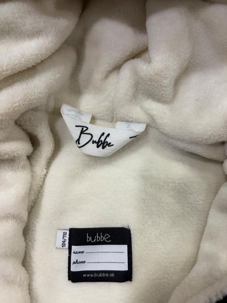 Bubbe zimna vetrovka s kožušinou 104/110, bubbe,104