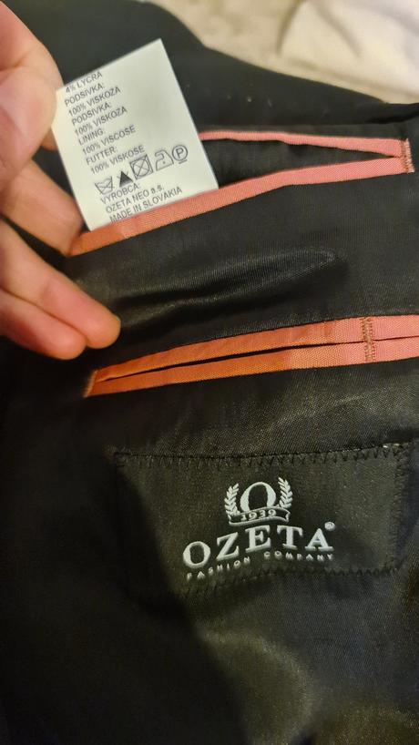 Pánsky oblek ozeta, l