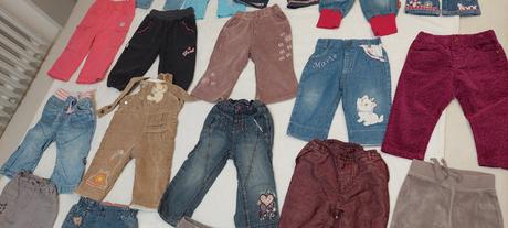 Nohavice rifle...od 56 po 84, h&m,56