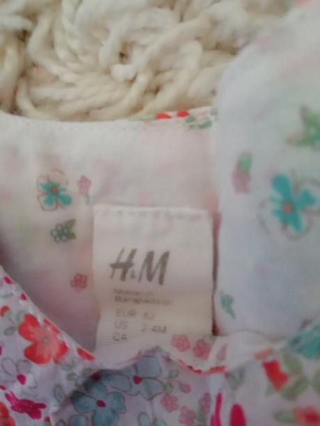 Letné šatičky, h&m,62