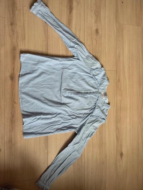 Bledomodra bluzka, camaieu,38