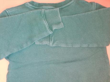 Zelená mikina, h&m,110