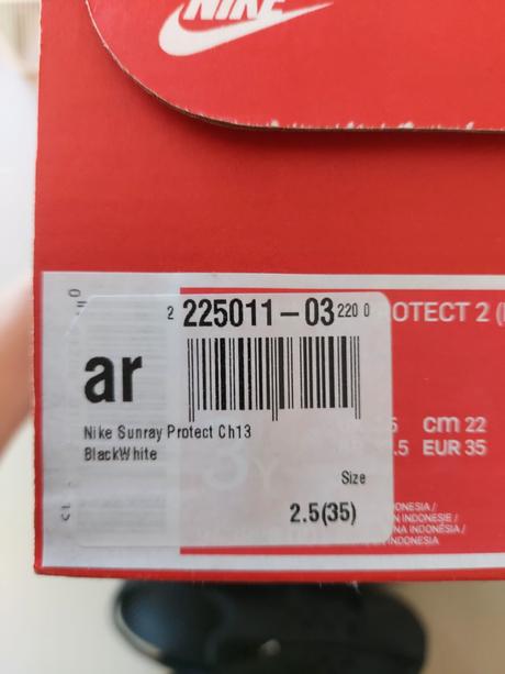 Nike sunray sandále, nike,35