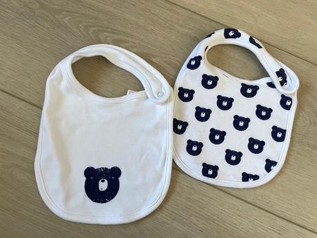 Podbradníky s medvedíkmi 2ks, f&f