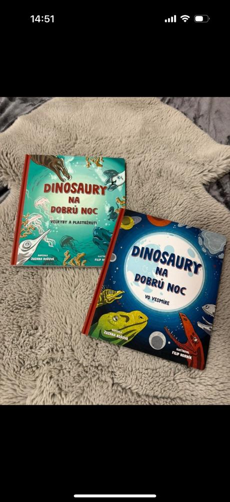 Knihy dinosaury na dobru noc, 