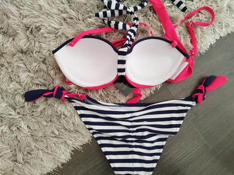 Dvojdielne push up plavky, 36 / s