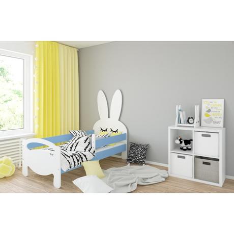 Detská posteľ zajačik komplet,rôzne veľkosti, šírka (cm): 80,dĺžka (cm): 180