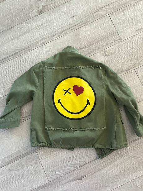 Krásna rifľová bunda, zara,116