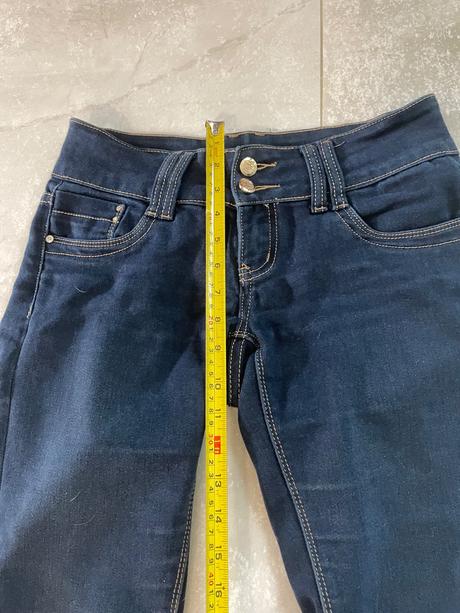 Lowrise džínsy, xs