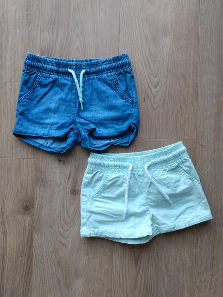 Bavlnené kraťasy 2x, lupilu,86