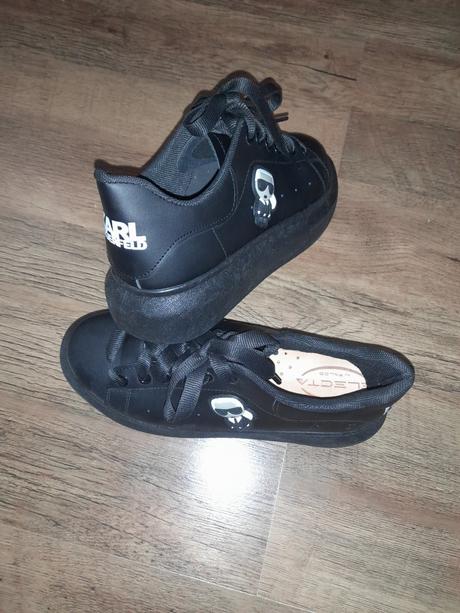 Tenisky na štýl karl lagerfeld, 38