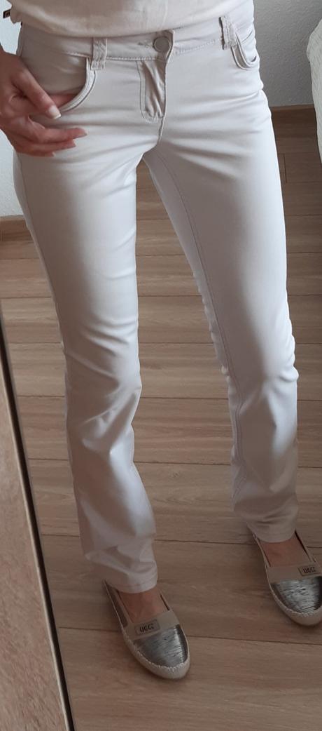 Bezove nohavice, camaieu,s