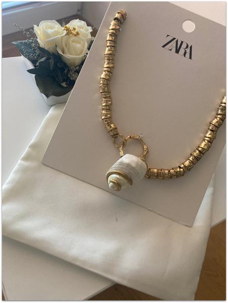 Náhrdelník s mušľou zn.zara, zara