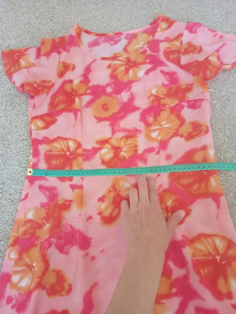 Letné kvetinové šaty, m