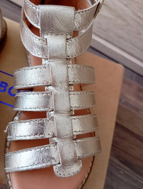 Sandálky friboo zlaté 28, 28