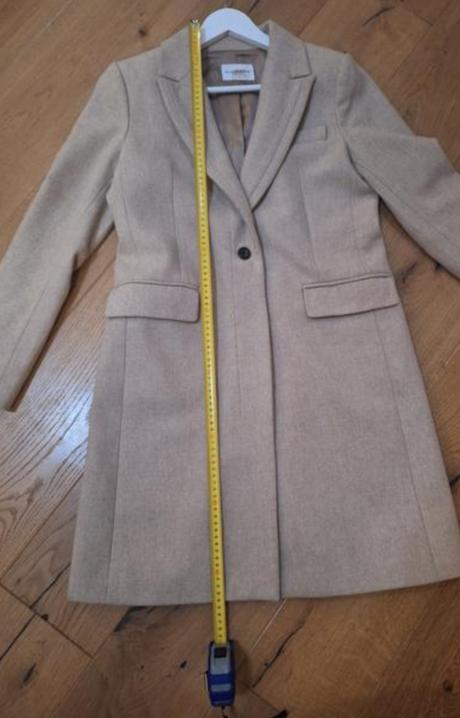 Vlneny luxusny kabat club monaco v.m, m