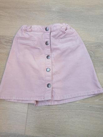 Ružová sukňa, h&m,116