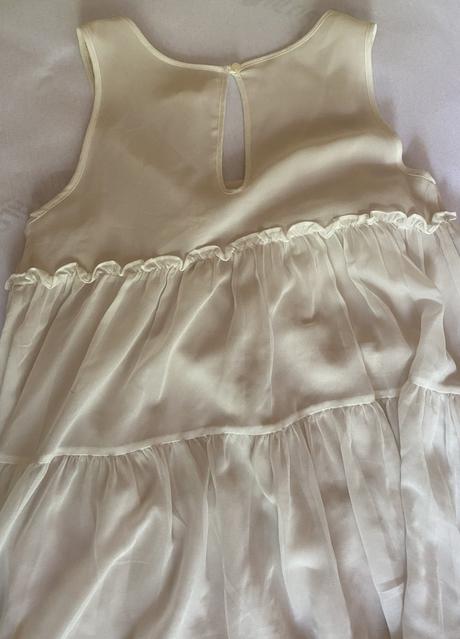 Šifónové volánové šaty h&m conscious v. 42, h&m,42