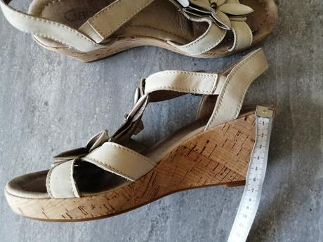 Sandále gabor v37, vd 23,5 cm, opätok 6,5 cm, gabor,37