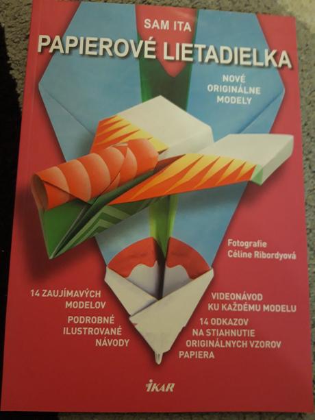 Knižka papierové lietadielka, 