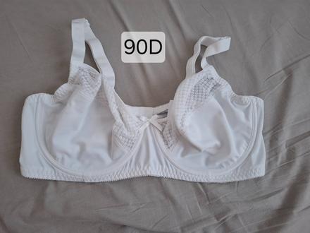 Biela podprsenka, bonprix,90d