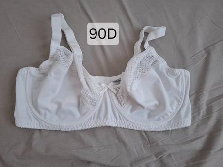 Biela podprsenka, bonprix,90d