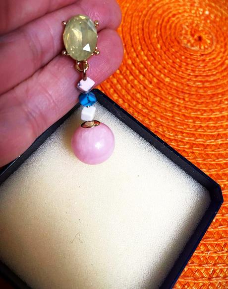 Visiace luxusné náušnice, 