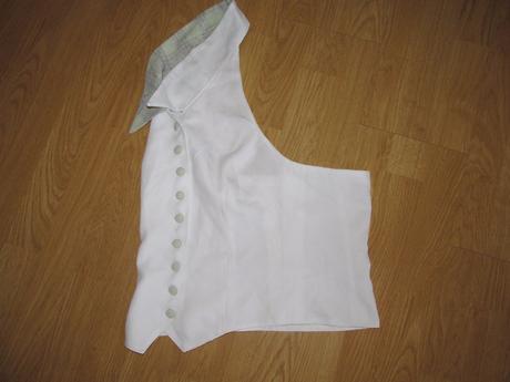Elegantná vestičková blúzka v. m, m