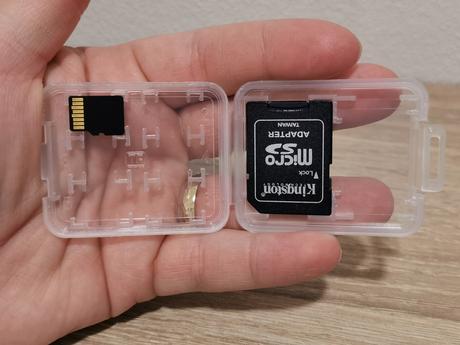 Úložný box na pamäťové karty, 