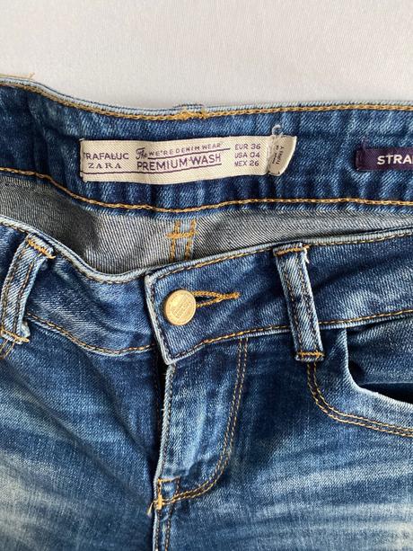 Zara strečove rifle krátky strih, zara,36