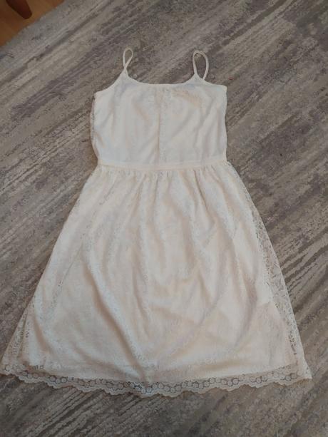 Čipkovane letné šaty 158/164, h&m,158