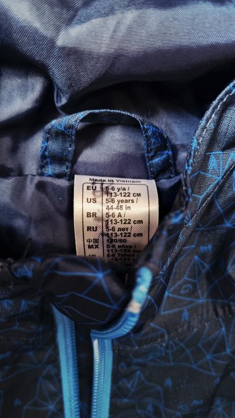 B3529 bundička  nepremokavá, quechua,116