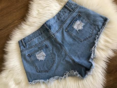 Džínsové šortky, xl