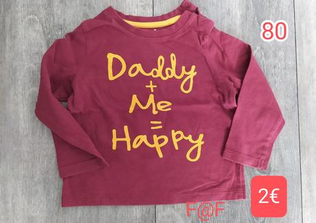 Tričko veľ. 80, f&f,80