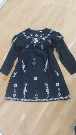 Predlžená blúzka/mini šaty s kvetinami, zara,s