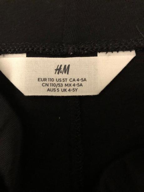 Twistové nohavice, h&m,110